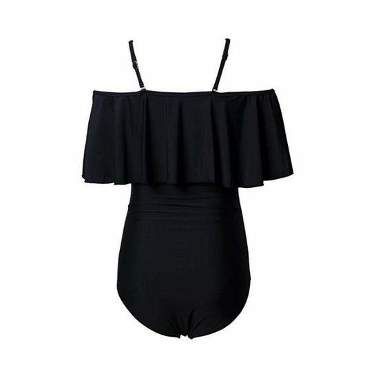 Traje de Baño Premamá Talla Grande Elegante de Una Pieza - Image 3