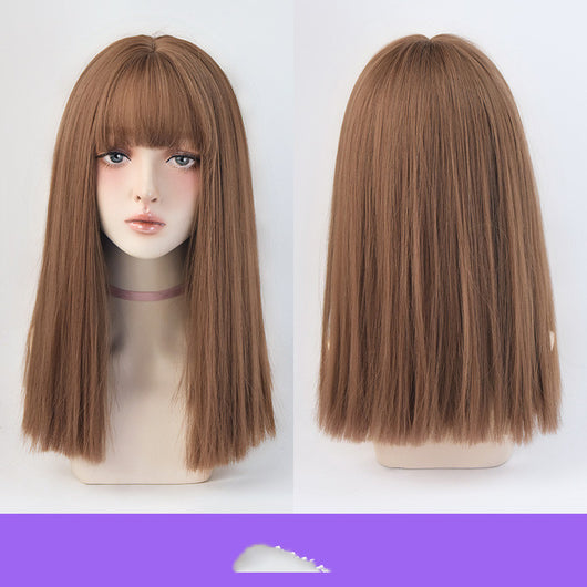 Set de Pelucas Largas Lisas Invisibles - Cabello Natural Simulado Volumen Completo - Image 10