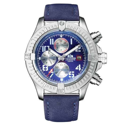 Reloj Mecánico Automático Multifuncional para Hombre con Esfera de Lona y Luz Nocturna - Image 19