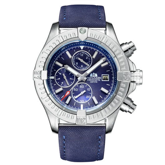 Reloj Mecánico Automático Multifuncional para Hombre con Esfera de Lona y Luz Nocturna - Image 21
