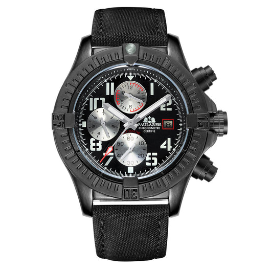 Reloj Mecánico Automático Multifuncional para Hombre con Esfera de Lona y Luz Nocturna - Image 32