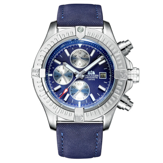 Reloj Mecánico Automático Multifuncional para Hombre con Esfera de Lona y Luz Nocturna - Image 3