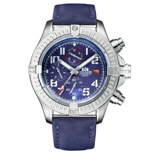 Reloj Mecánico Automático Multifuncional para Hombre con Esfera de Lona y Luz Nocturna - Image 8