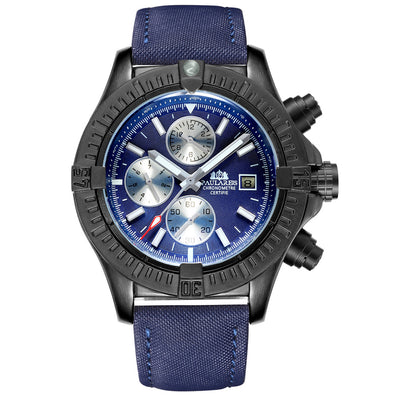 Reloj Mecánico Automático Multifuncional para Hombre con Esfera de Lona y Luz Nocturna - Image 9