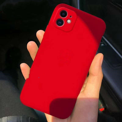Funda de Silicona Líquida para Móvil Compatible con Apple - Protección Integral con Orificios Finos - Image 4