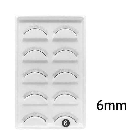 Pestañas Postizas Autoadhesivas - Kit de 5 Pares para Práctica de Injerto Natural - Image 12