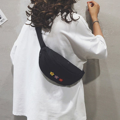 Bolsa de Pecho Pequeña para Estudiantes - Diseño Minimalista con Bordado - Image 12