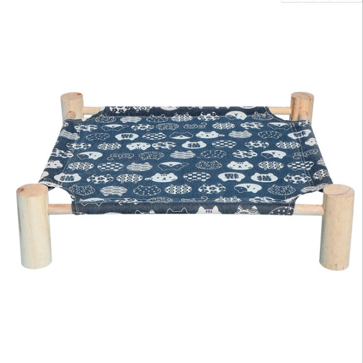 Hamaca Colgante para Gatos con Marco de Madera - Impermeable - Image 4