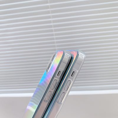 Funda Móvil Aurora Degradado Láser Multicolor - Protección Total Anti-caídas - Image 6