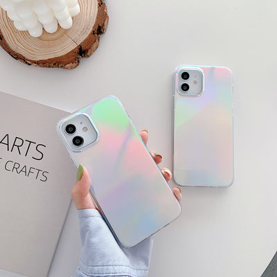 Funda Móvil Aurora Degradado Láser Multicolor - Protección Total Anti-caídas - Image 4