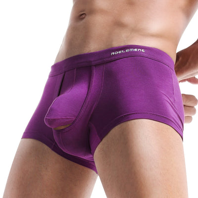 Bóxer Deportivo Hombre Separado Colores Sólidos - Image 11