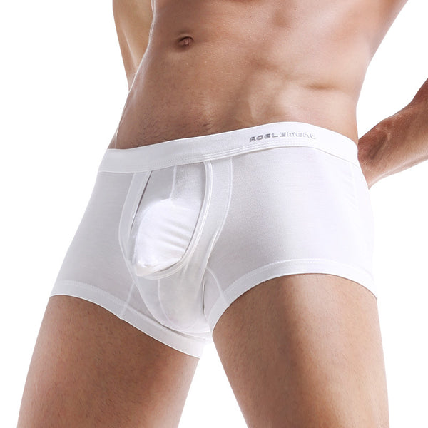 Bóxer Deportivo Hombre Separado Colores Sólidos