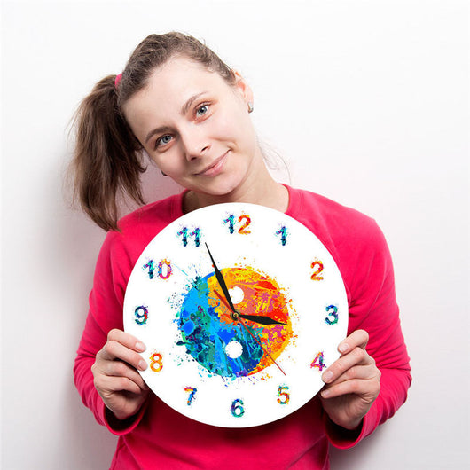 Reloj de Pared Yin Yang Bagua - Decoración Feng Shui - Image 3