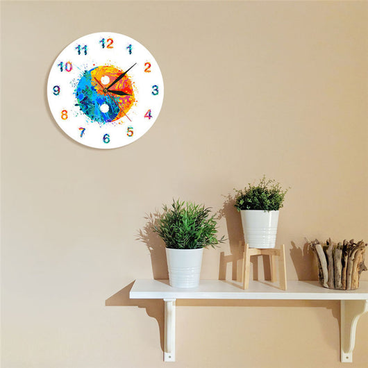 Reloj de Pared Yin Yang Bagua - Decoración Feng Shui - Image 2