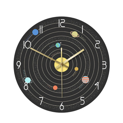 Reloj de Pared Educativo del Sistema Solar - Mapa de los Nueve Planetas - Image 8