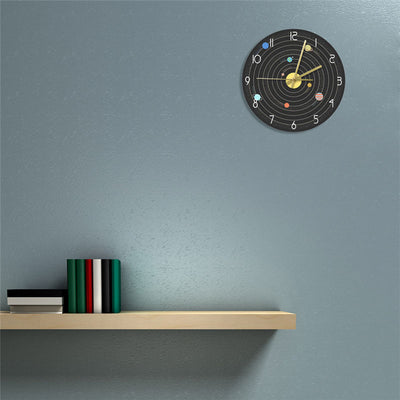 Reloj de Pared Educativo del Sistema Solar - Mapa de los Nueve Planetas - Image 11