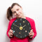 Reloj de Pared Educativo del Sistema Solar - Mapa de los Nueve Planetas