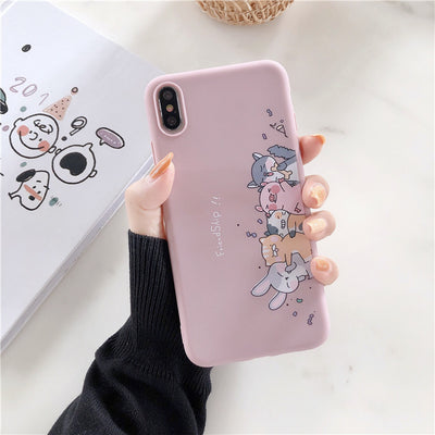 Funda Protectora de Silicona Suave para Apple con Diseño de Gato Cartoon - Image 9