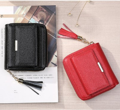 Cartera Premium para Mujer con Diseño Floral Lychee