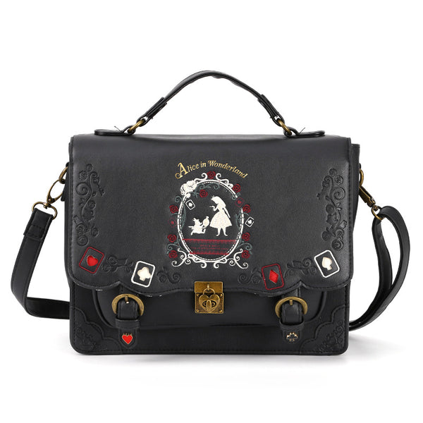 Bolsa Lolita Alice in Wonderland - Diseño Exclusivo para Mujeres