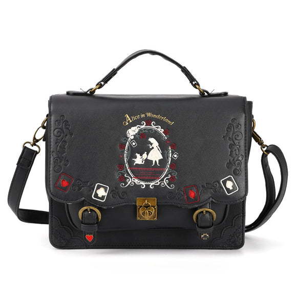 Bolsa Lolita Alice in Wonderland - Diseño Exclusivo para Mujeres