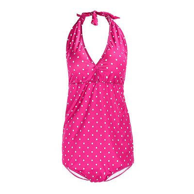 Traje de Baño Premamá Escote Profundo con Diseño de Onda - Image 11