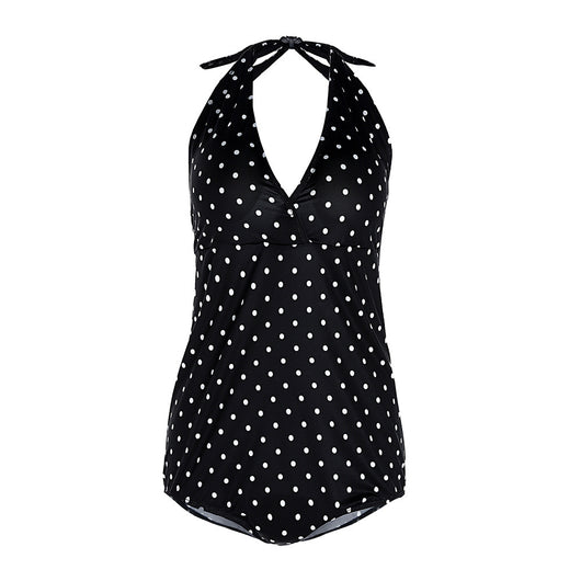 Traje de Baño Premamá Escote Profundo con Diseño de Onda - Image 9