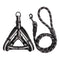 L Negro Chest Trasero Traction Rope