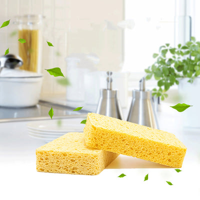 Esponja Biodegradable de Pulpa de Madera y Algodón para Lavar Platos - Image 17