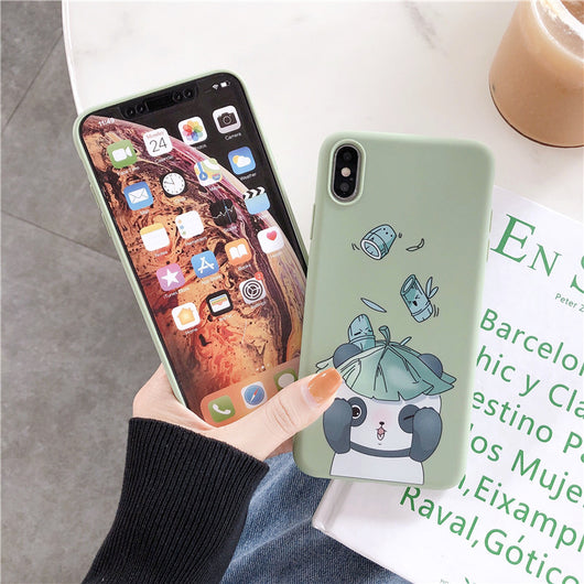 Funda iPhone 12 Pro Max Panda de Bambú - Silicona Suave Protectora - Image 5
