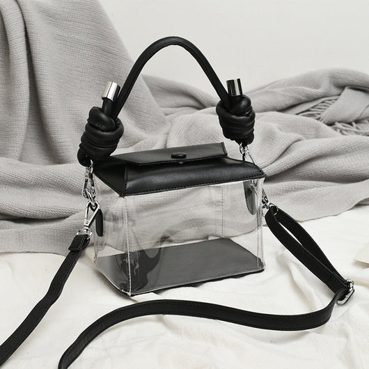Bolsa Transparente de Cadena - Cartera Jelly Cuadrada Portátil - Image 7