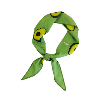 Pañuelo de Seda Estampado Floral Versátil para Mujer - Image 12