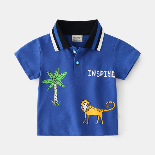 Polo de Algodón para Niño - Manga Corta Verano - Image 8