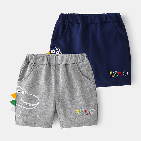 Shorts Casuales para Niños con Estampados Divertidos