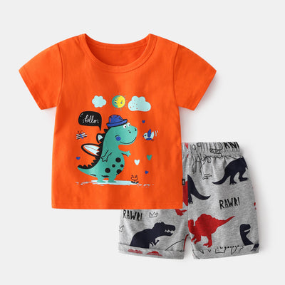 Conjunto de Dos Piezas para Niños - Playera y Shorts de Verano - Image 6
