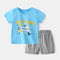 Conjunto de Dos Piezas para Niños - Playera y Shorts de Verano
