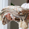 Tapiz Tejido de Lana Bohemio Artesanal