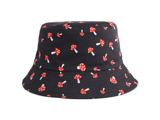 Sombrero Pescador Mujer con Estampado de Vegetales