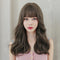 Peluca Larga Rizada con Flequillo Airoso - Cabello Natural Completo