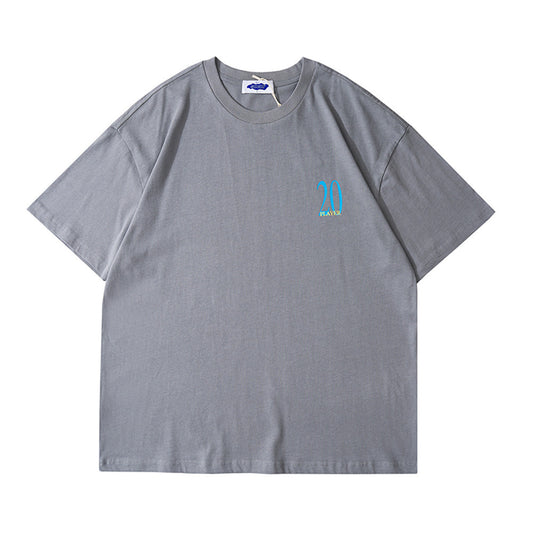 Playera Estampado Auto Dibujos Animados Manga Corta Hombre