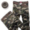 Pantalones Holgados de Cintura Alta con Múltiples Bolsillos Talla Grande