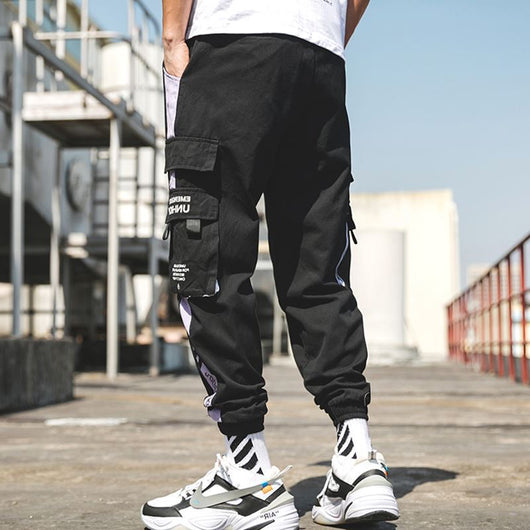 Pantalones Deportivos Holgados con Cordón y Múltiples Bolsillos - Image 5