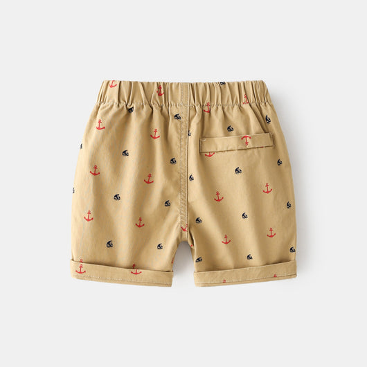 Pantalones Cortos Infantiles de Verano de Cinco Puntos - Estilo Casual Trendy - Image 3