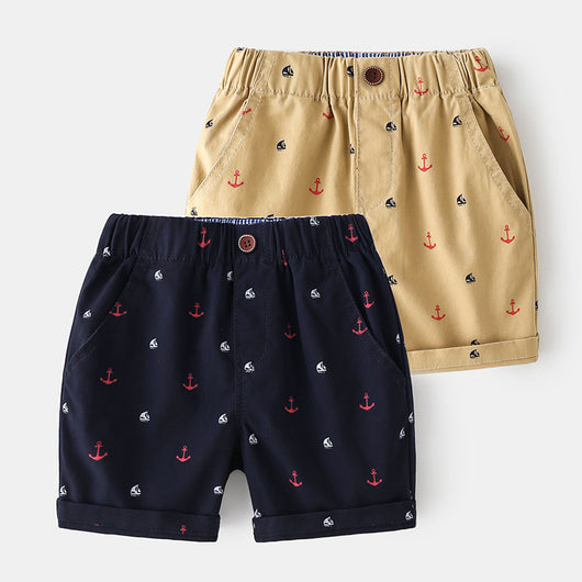 Pantalones Cortos Infantiles de Verano de Cinco Puntos - Estilo Casual Trendy