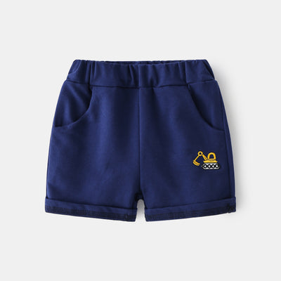 Shorts Cómodos con Patrón Infantil y Cintura Elástica Suave - Image 10