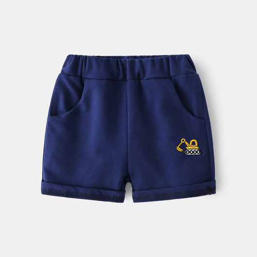 Shorts Cómodos con Patrón Infantil y Cintura Elástica Suave - Image 10