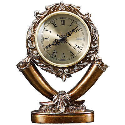 Reloj de Escritorio Elefante con Péndulo Silencioso Estilo Americano - Image 8