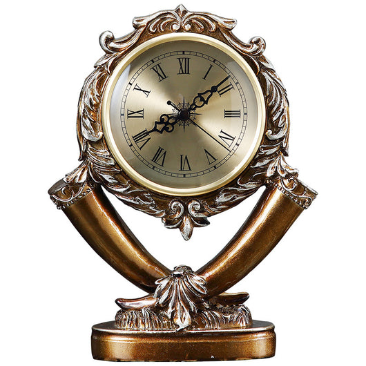 Reloj de Escritorio Elefante con Péndulo Silencioso Estilo Americano - Image 5