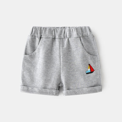 Shorts Cómodos con Patrón Infantil y Cintura Elástica Suave - Image 2