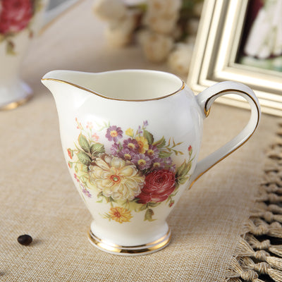 Juego de Taza y Platillo para Té de la Tarde con Diseño Floral Inglés - Image 5